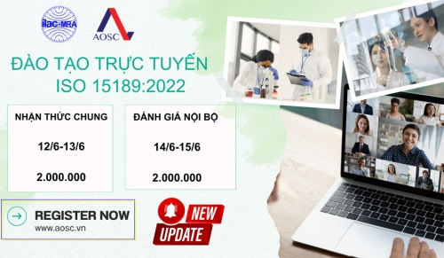 Văn phòng AOSC thống báo : Chương trình đào tạo ONLINE tháng 6