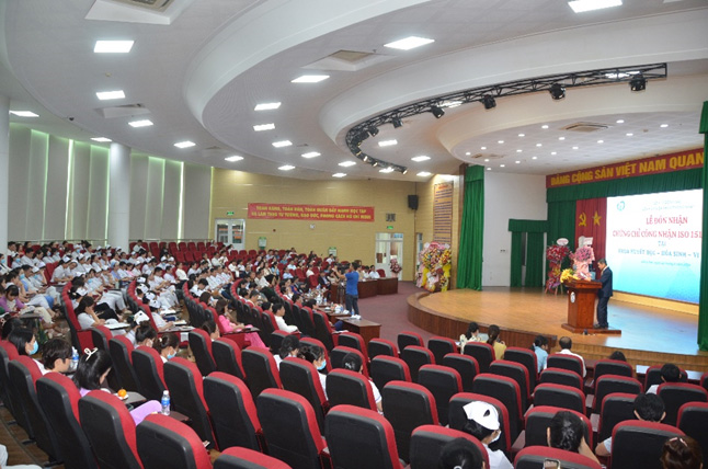 Đây là bệnh viện công lập đầu tiên của tỉnh Đồng Nai đạt được chứng chỉ công nhận này.