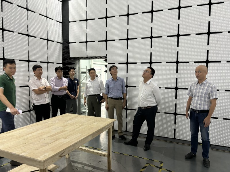 Đoàn đánh giá thăm quan 3m Chamber EMC Thử nghiệm Tần số vô tuyến (RF)